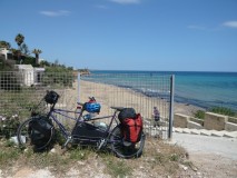 Lunch spot on the way to Siracusa